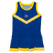 McNeese State Cowboys Vive La Fete Game Day Blue Sleeveless Cheerleader Dress