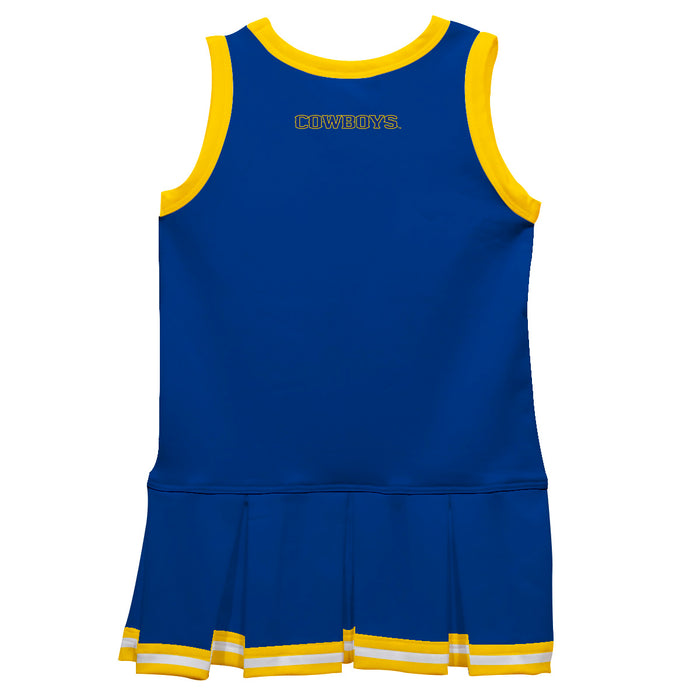 McNeese State Cowboys Vive La Fete Game Day Blue Sleeveless Cheerleader Dress - Vive La Fête - Online Apparel Store