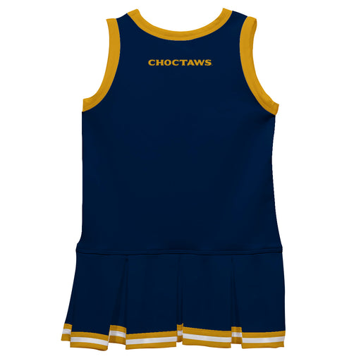 Mississippi College Choctaws Vive La Fete Game Day Blue Sleeveless Cheerleader Dress - Vive La Fête - Online Apparel Store
