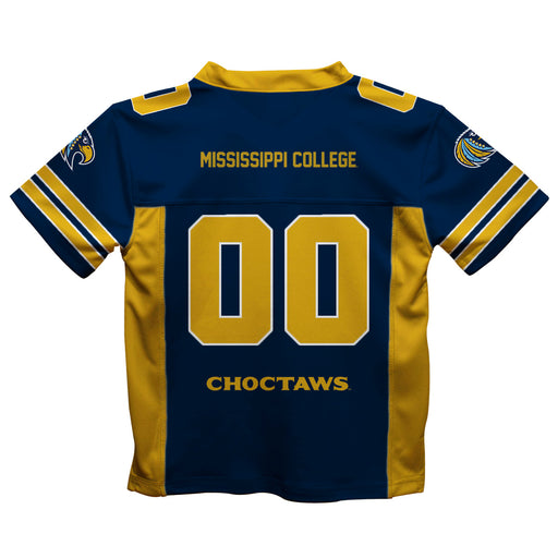 Mississippi College Choctaws Vive La Fete Game Day Blue Boys Fashion Football T-Shirt - Vive La Fête - Online Apparel Store
