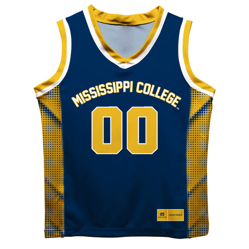 Mississippi College Choctaws Vive La Fete Game Day Blue Boys Fashion Basketball Top