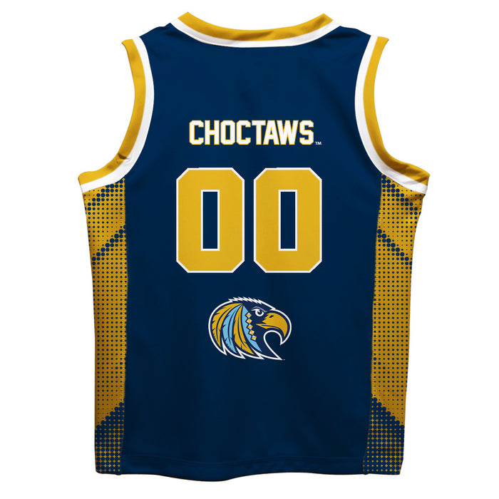 Mississippi College Choctaws Vive La Fete Game Day Blue Boys Fashion Basketball Top - Vive La Fête - Online Apparel Store