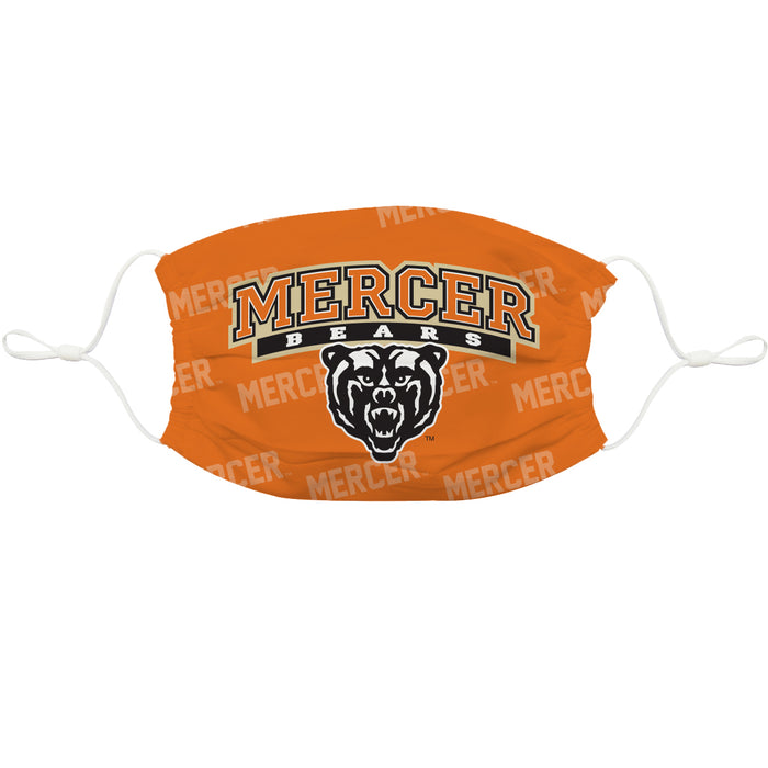 Mercer University Bears MU Vive La Fete Face Mask 3 Pack Game Day Collegiate Unisex Face Covers Reusable Washable - Vive La Fête - Online Apparel Store