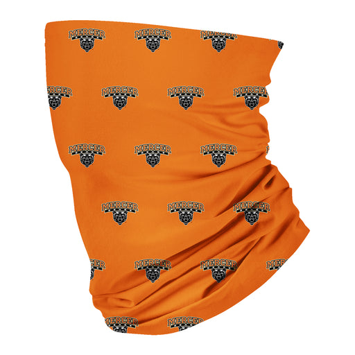 Mercer Bears MU Vive La Fete All Over Logo Game Day Collegiate Face Cover Soft 4-Way Stretch Two Ply Neck Gaiter - Vive La Fête - Online Apparel Store