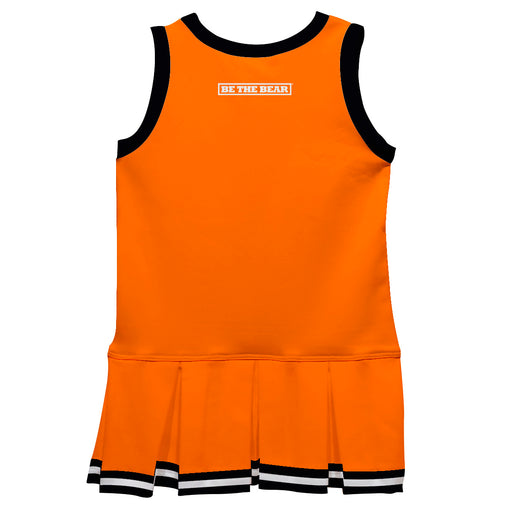 Mercer University Bears MU Vive La Fete Game Day Orange Sleeveless Cheerleader Dress - Vive La Fête - Online Apparel Store