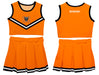 Mercer University Bears MU Vive La Fete Game Day Orange Sleeveless Cheerleader Set - Vive La Fête - Online Apparel Store