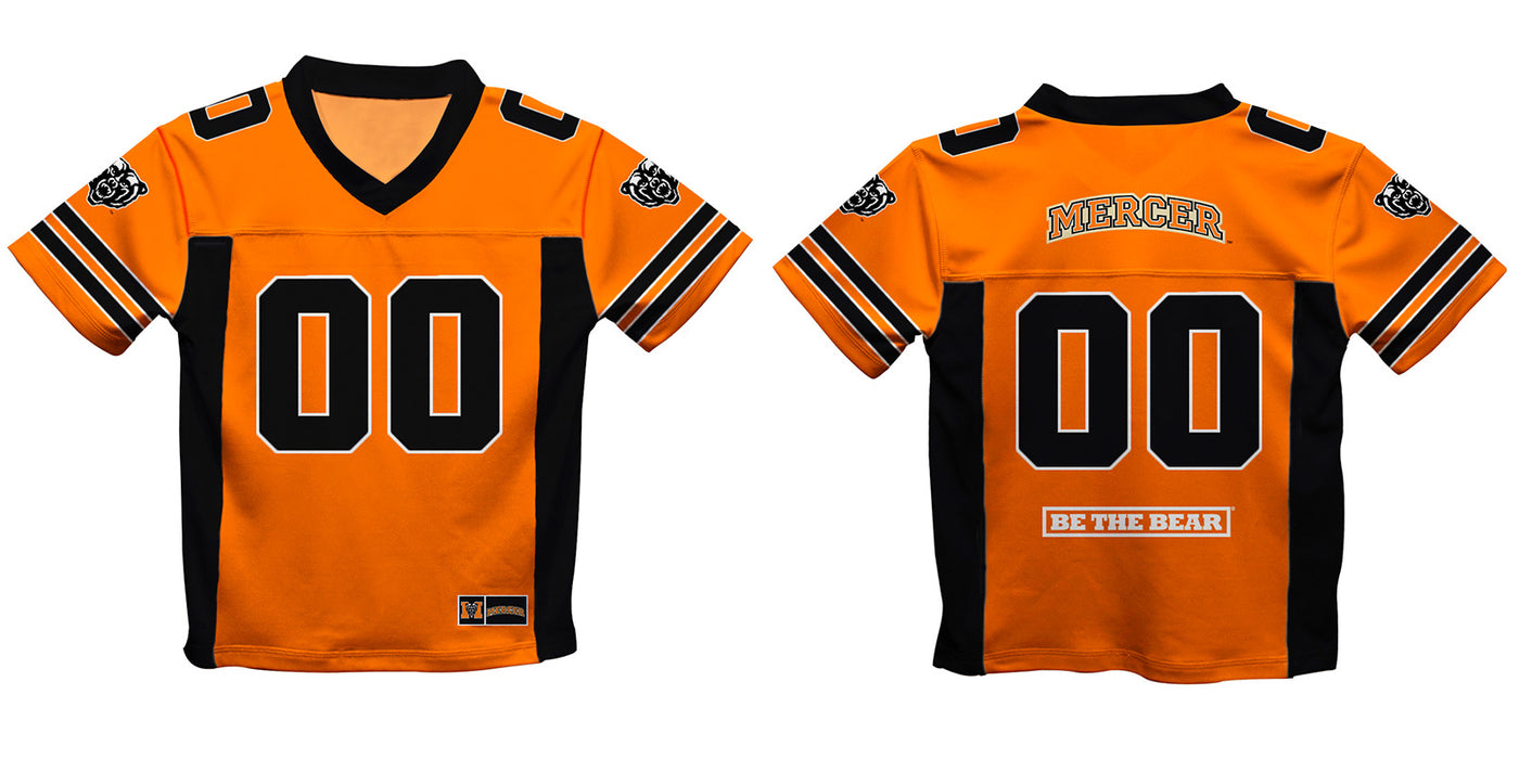 Mercer University Bears MU Vive La Fete Game Day Orange Boys Fashion Football T-Shirt - Vive La Fête - Online Apparel Store
