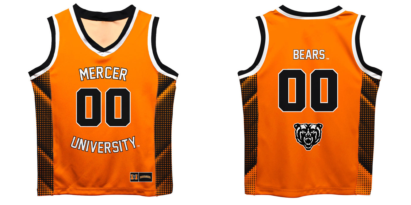Mercer University Bears MU Vive La Fete Game Day Orange Boys Fashion Basketball Top - Vive La Fête - Online Apparel Store