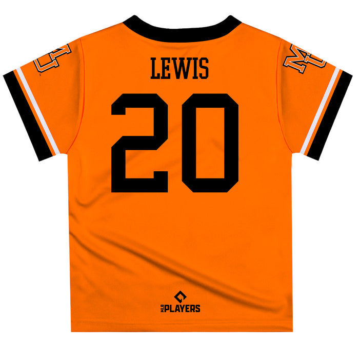 MLB Players Association Kyle Lewis Mercer University Bears MU MLBPA Officially Licensed by Vive La Fete T-Shirt - Vive La Fête - Online Apparel Store