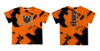 Mercer University Bears MU Vive La Fete Marble Boys Game Day Orange Short Sleeve Tee - Vive La Fête - Online Apparel Store