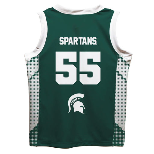 Michigan State Spartans Vive La Fete Game Day Green Boys Fashion Basketball Top V2 - Vive La Fête - Online Apparel Store