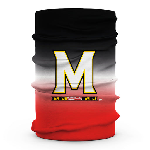 Maryland Terrapins Vive La Fete Degrade Logo Game Day Collegiate Face Cover Soft 4-Way Stretch Neck Gaiter - Vive La Fête - Online Apparel Store