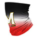 Maryland Terrapins Vive La Fete Degrade Logo Game Day Collegiate Face Cover Soft 4-Way Stretch Neck Gaiter - Vive La Fête - Online Apparel Store