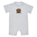 University of Maryland Terrapins Embroidered White Knit Short Sleeve Boys Romper