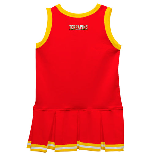 Maryland Terrapins Vive La Fete Game Day Red Sleeveless Cheerleader Dress - Vive La Fête - Online Apparel Store