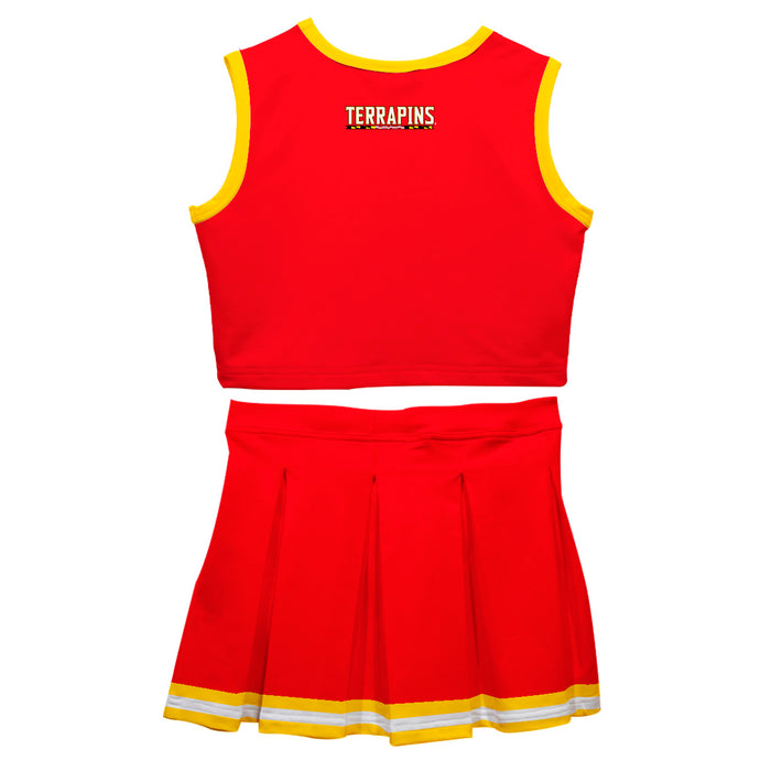 Maryland Terrapins Vive La Fete Game Day Red Sleeveless Cheerleader Set - Vive La Fête - Online Apparel Store
