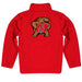 Maryland Terrapins Vive La Fete Game Day Solid Red Quarter Zip Pullover Sleeves - Vive La Fête - Online Apparel Store