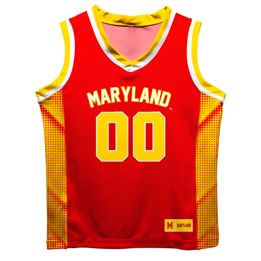 University of Maryland Terrapins Vive La Fete Game Day Red Boys Fashion Basketball Top