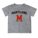 University of Maryland Terrapins Vive La Fete Boys Game Day V2 Gray Short Sleeve Tee Shirt