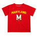 University of Maryland Terrapins Vive La Fete Boys Game Day V2 Red Short Sleeve Tee Shirt