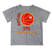 University of Maryland Terrapins Vive La Fete Basketball V1 Gray Short Sleeve Tee Shirt