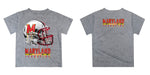 Maryland Terrapins Original Dripping Football Helmet Yellow T-Shirt by Vive La Fete - Vive La Fête - Online Apparel Store