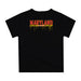 University of Maryland Terrapins Dripping Basketball Black T-Shirt by Vive La Fete - Vive La Fête - Online Apparel Store