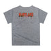 University of Maryland Terrapins Dripping Basketball Gray T-Shirt by Vive La Fete - Vive La Fête - Online Apparel Store