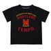 University of Maryland Terrapins Vive La Fete Boys Game Day V1 Black Short Sleeve Tee Shirt