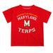 University of Maryland Terrapins Vive La Fete Boys Game Day V1 Red Short Sleeve Tee Shirt
