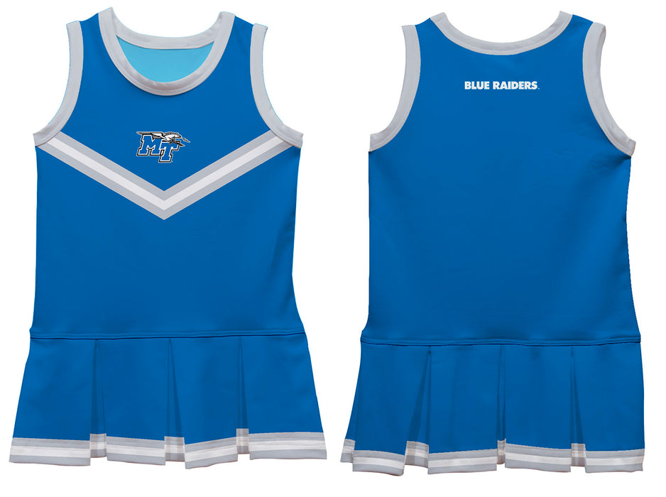 MTSU Blue Raiders Vive La Fete Game Day Blue Sleeveless Cheerleader Dress - Vive La Fête - Online Apparel Store
