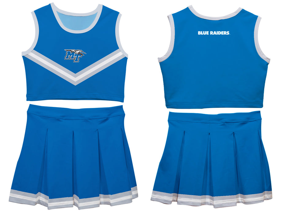 MTSU Blue Raiders Vive La Fete Game Day Blue Sleeveless Cheerleader Set - Vive La Fête - Online Apparel Store