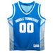 MTSU Blue Raiders Vive La Fete Game Day Blue Boys Fashion Basketball Top