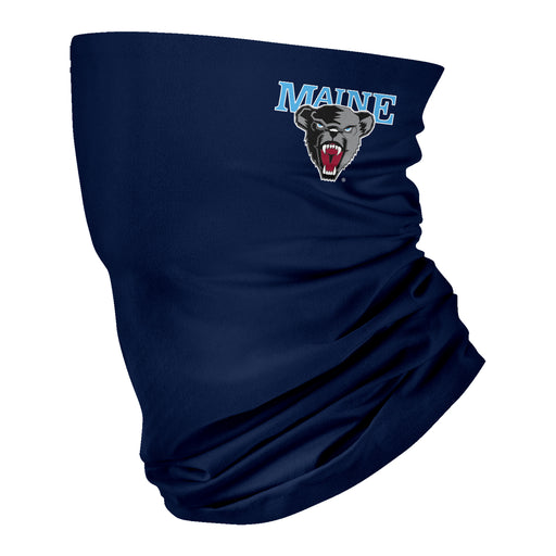 Maine Black Bears Neck Gaiter Solid Navy - Vive La Fête - Online Apparel Store