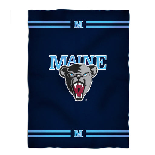 Maine Black Bears Blanket Navy - Vive La Fête - Online Apparel Store