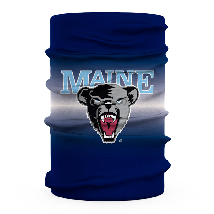 Maine Black Bears Neck Gaiter Degrade Blue and White - Vive La Fête - Online Apparel Store