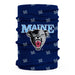 Maine Black Bears Neck Gaiter Blue All Over Logo - Vive La Fête - Online Apparel Store