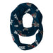Maine Black Bears Vive La Fete Repeat Logo Game Day Collegiate Women Light Weight Ultra Soft Infinity Scarf