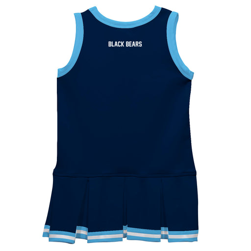 Maine Black Bears Vive La Fete Game Day Blue Sleeveless Cheerleader Dress - Vive La Fête - Online Apparel Store