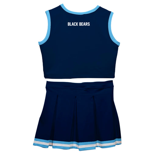 Maine Black Bears Vive La Fete Game Day Blue Sleeveless Cheerleader Set - Vive La Fête - Online Apparel Store