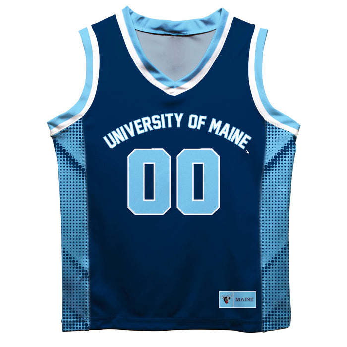 Maine Black Bears Vive La Fete Game Day Dark Blue Boys Fashion Basketball Top