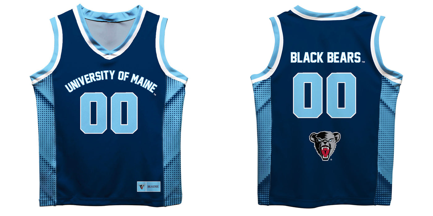 Maine Black Bears Vive La Fete Game Day Dark Blue Boys Fashion Basketball Top - Vive La Fête - Online Apparel Store