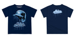 Maine Black Bears Original Dripping Baseball Hat Dark Blue T-Shirt by Vive La Fete - Vive La Fête - Online Apparel Store