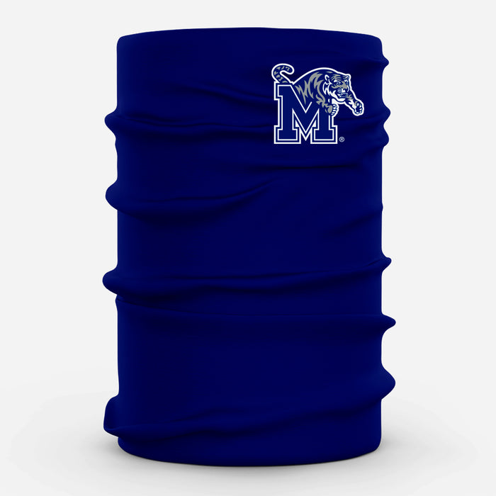 Memphis Tigers Neck Gaiter Solid Royal - Vive La Fête - Online Apparel Store