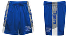 Memphis Tigers Vive La Fete Game Day Blue Stripes Boys Solid Gray Athletic Mesh Short - Vive La Fête - Online Apparel Store