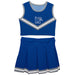 Memphis Tigers Vive La Fete Game Day Blue Sleeveless Cheerleader Set
