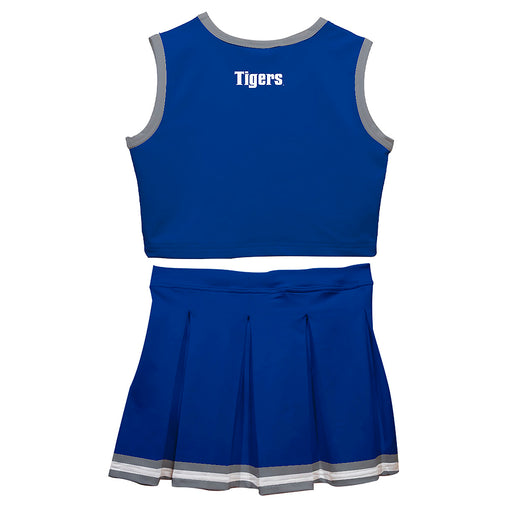 Memphis Tigers Vive La Fete Game Day Blue Sleeveless Cheerleader Set - Vive La Fête - Online Apparel Store