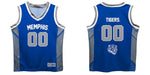 Memphis Tigers Vive La Fete Game Day Blue Boys Fashion Basketball Top - Vive La Fête - Online Apparel Store