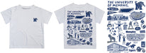 Memphis Tigers Hand Sketched Vive La Fete Impressions Artwork Boys Blue Short Sleeve Tee Shirt - Vive La Fête - Online Apparel Store