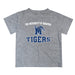 Memphis Tigers Vive La Fete Boys Game Day V3 Heather Gray Short Sleeve Tee Shirt